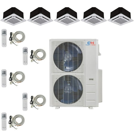Cooper & Hunter Mini Split AC Heat Pump 5 Zone 9000 9000 9000 18000 18000 BTU 19 Seer