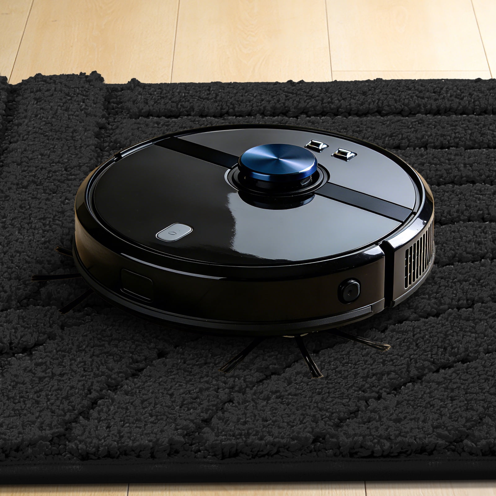Ileading Bathroom Rugs Sets 4 Piece with Toilet Lid Cover, Non Slip Bathroom Mats Extra Soft Bath Rugs Absorbent Shaggy Rugs Perfect Plush Mats