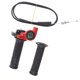 thumbnail image 1 of 2 piezas de agarre giratorio del cable del universal con brújula para de 7/8 " DYNWAVEMX Manillar de la motocicleta, 1 of 8