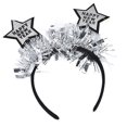 thumbnail image 4 of Aro Para El Cabello En Forma De Estrella, Resistencia A La Fractura De Elasticidad Tocado De Estrella Del Festival Resistencia A La Deformación Para El Hogar ANGGREK Año de Plata, 4 of 8