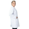 thumbnail image 6 of Landau Essentials Three-Pocket Lab Coat for Women: Modern Tailored Fit, Mid-Length, Button Closure 3600SC, 6 of 7