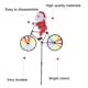 thumbnail image 5 of 2pcs Navidad jardín molino de viento muñeco de nieve Santa rueda viento Spinner patrón aleatorio, 5 of 6