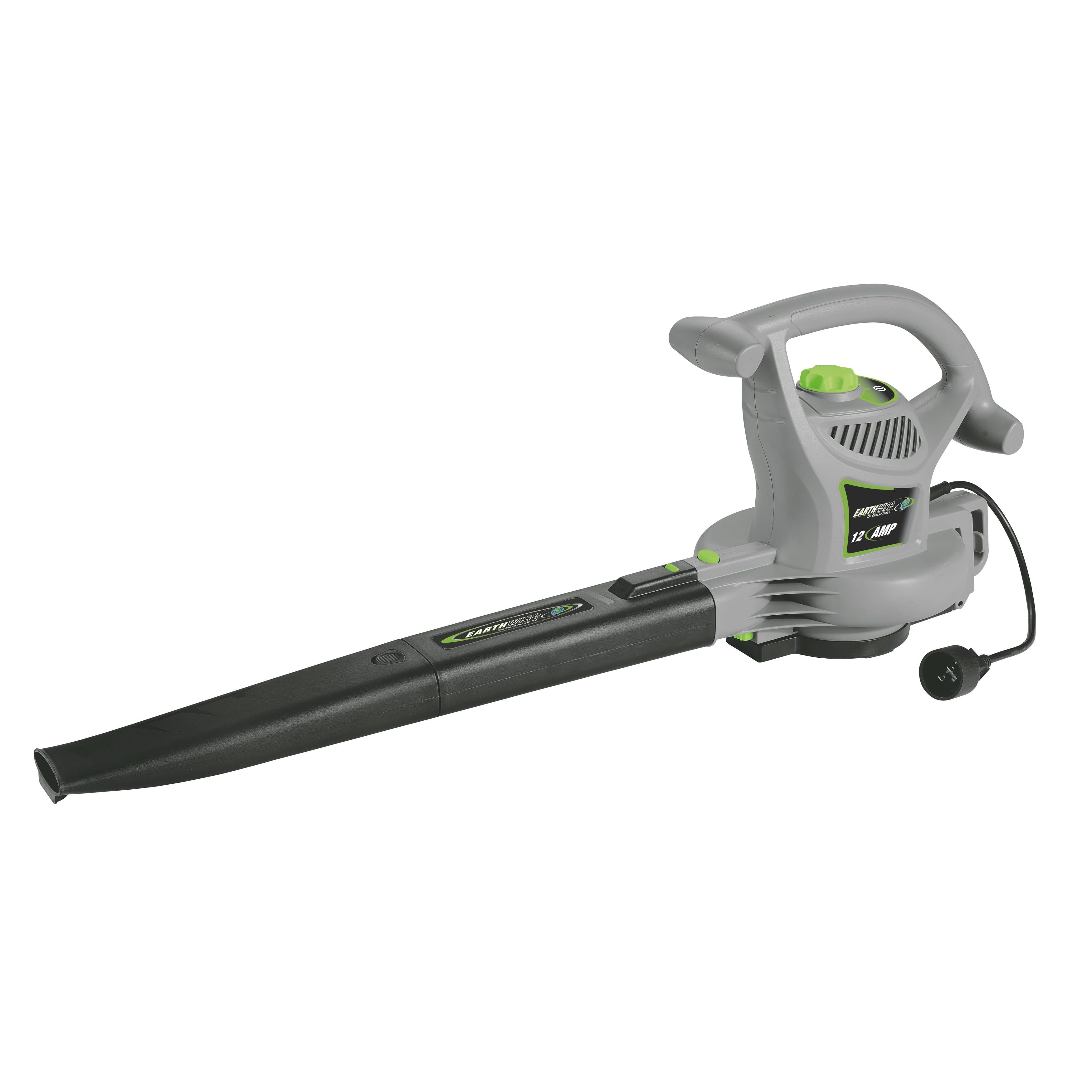 Earthwise BVM22012 12 Amp Corded Electric 3-in-1 Blower, Vacuum, Mulcher
