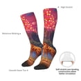 thumbnail image 6 of Fotbe Lantern Giraffes Magical Forest print Women's Men's Novelty Crew Socks Cotton Socks Knee High Socks for Walking,Running,Nurses,Pregnancy, 6 of 8