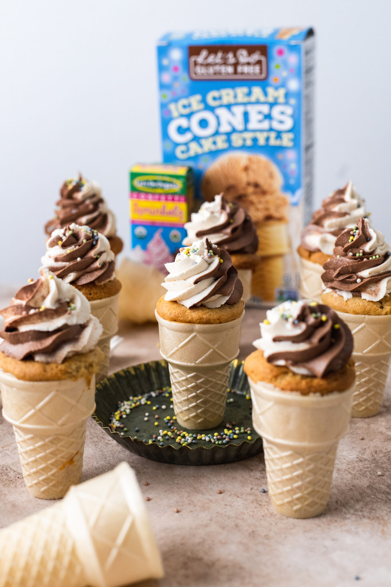 LETS DO ORGANIC CONES ICE CREAM, 1.2 OZ