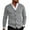 Light Grey, variant on Men’s Button up Knit Cardigan Casual Long Sleeve V Neck Solid Color Sweater Knitted Outwear, Poly