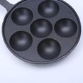 thumbnail image 6 of TISHITA Takoyaki Grill Pan Takoyaki Ball Baking to Use Cooking Tool Nonstick Baking Pan Barbecue Plate for Picnic Home Party, 6 of 8