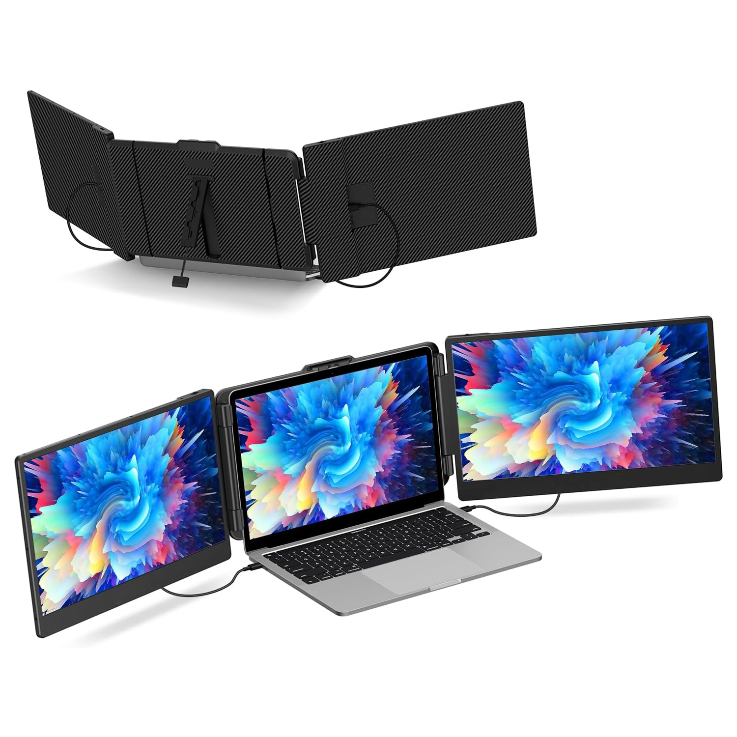 Free Shipping! Mobile Pixels 101-1003P01 Trio Portable 12.5