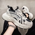 thumbnail image 4 of Breathable Casual Athletic Shoes for Men, summer slim walking sneakers with sweat resistant fabric.Flexible construction and steady grip sole for commute, leisure and hot weather wear., 4 of 5