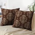 thumbnail image 3 of LALILO Throw Pillow Covers Antique Vintage Damask Damask Antique Cushion Cover 18" x 18", 1680 Pack, 3 of 6