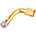 thumbnail image 1 of Adaptador de extensión de válvula de neumático, extensor de vástago de neumático de latón con codo de 90 grados para coche, motocicleta, bicicleta, camión TUNC Sencillez, 1 of 5