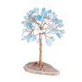 thumbnail image 2 of Handmade Woven Desktop Ornament Faux Crystal Gravel Home Decor Office Desk Ornament, 2 of 4