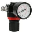 thumbnail image 1 of Regulador de presión neumático, válvula de control de presión del manómetro del regulador de presión de aire G1/4 150 psi Uso conveniente, 1 of 8