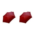 thumbnail image 1 of Guardoinrt Maximum Sun Protection Rotating Sun Umbrellas With Adjustable Canopy Folding wine red 2Set, 1 of 6