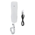 thumbnail image 2 of Teléfono Para Colgar En La Pared, Teléfono Con Cable, Actualización A061, Mesa Blanca, Teléfono De Extensión Montado En La Pared, Sin Molestias Para El Hogar De Negocios, 2 of 8
