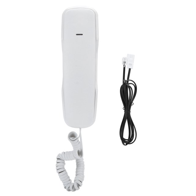 Actualice el teléfono de extensión montado en la pared de mesa blanca A061, sin molestias para el hogar comercial