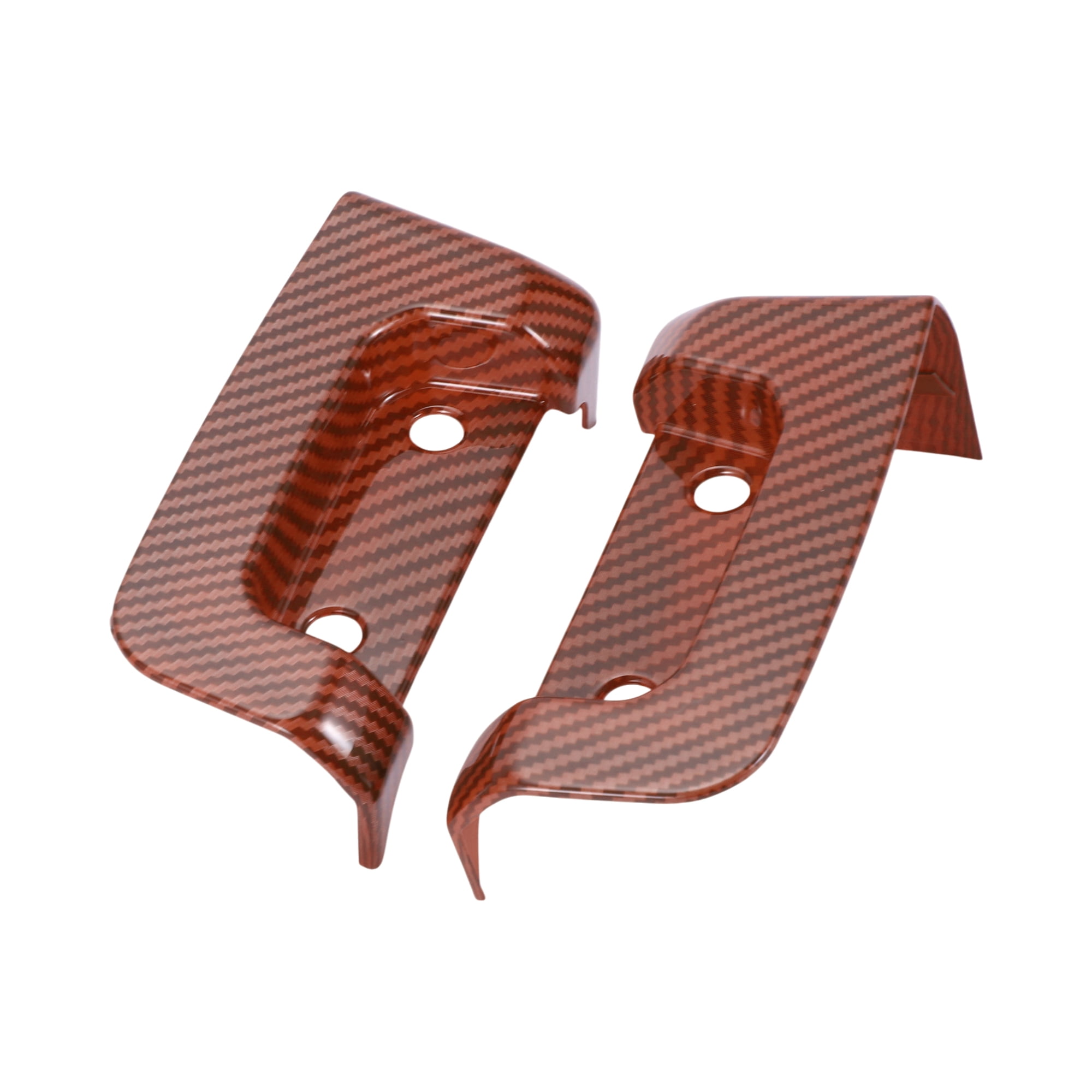 Marco De Tablero Rojo ABS Para Honda Civic 2016-2021 - Adorno Interior Fibra Carbono, Brillante