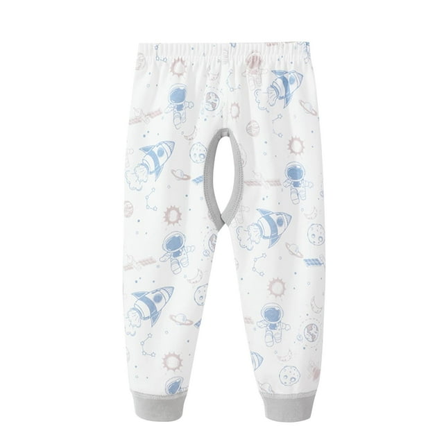Odeerbi 0-2 Años Niños Niñas Pantalones Cubrepañal Pantalones Para Bebé Con Entrepierna Abierta Para Cambiar Fácilmente El Pañal Pantalones Con Cintura Elástica