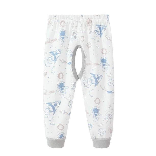 Odeerbi 0-2 Años Niños Niñas Pantalones Cubrepañal Pantalones Para Bebé Con Entrepierna Abierta Para Cambiar Fácilmente El Pañal Pantalones Con Cintura Elástica