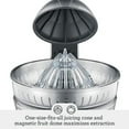 thumbnail image 3 of ZYSF BCP600SIL, Citrus Press Motorized Juicer Machine, Silver, 3 of 6