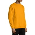 thumbnail image 6 of Hanes Men's and Big Men's Ecosmart Fleece Sweatshirt, up to Size 5XL, 6 of 6