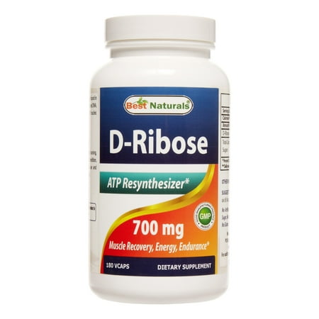 Best Naturals D Ribose 700 mg, 180 Ct (Best D Ribose Powder)