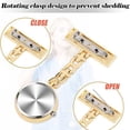 thumbnail image 1 of Montres de Poche Résistant à l'Usure Haute Résistance en Acier Inoxydable Pendule Montre en Alliage Mécanique pour Hommes Type 1/blanc, 1 of 8
