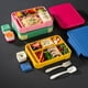thumbnail image 4 of Fiambrera Bento sin BPA para niños y adultos, lonchera con 5 compartimentos, lonchera para niños a prueba de fugas, lonchera para mujeres apta para microondas y lavavajillas, 4 of 5