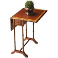 thumbnail image 3 of Darrow Olive Ash Burl Drop-Leaf Table, 3 of 3