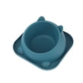 thumbnail image 2 of CBFFDC Appropriate Height Bowl Feeder Bowl Stable Base Round Corner Design Food Grade PP Easy to Clean Large Mouth Feeder Drinking Bowls for Cats Dogs, 2 of 7