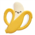 thumbnail image 1 of Itzy Ritzy Chew Crew Banane Anneau de Dentition pour Bébé en Silicone pour Nourrissons, Anneau de Dentition Fantaisie, 0 mois et plus, 1 of 4