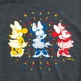 thumbnail image 3 of Disney - Mickey & Friends - Minnie Mouse - Sunburst of Colors - Men's Short Sleeve Graphic T-Shirt, 3 of 5