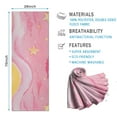 thumbnail image 2 of Colorful Cloud Star Pattern Hot Yoga Mat Towel Non Slip for Hot Yoga - Quick-Drying Yoga Mat Cover with 4 Corner Pockets with Travel Bag - Hot Yoga Towel Non Slip 74"x26", 2 of 6