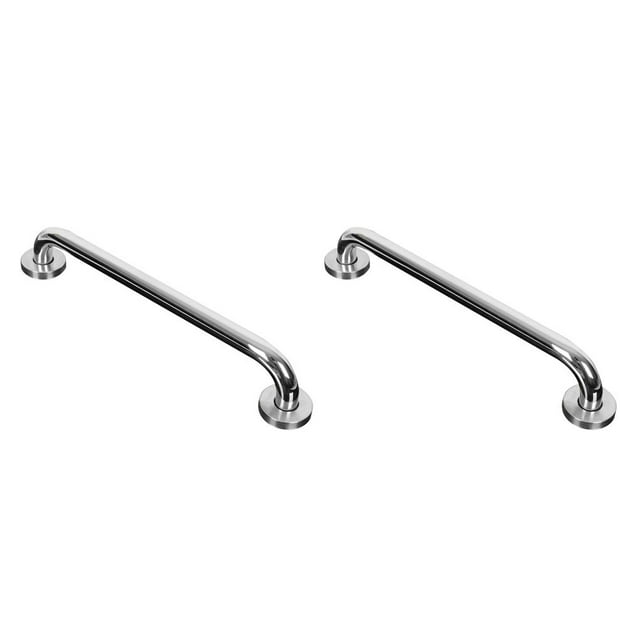 Unatoiry Barre de Serviette Support de Bain Ponçage Stable Forte Résistance à la Traction Barre Murale Poignée Installation Facile pour Épaissir Maison 30 cm 2ensemble