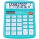 thumbnail image 1 of Calculadora escritorio 12 díg. LCD, botones sensibles, solar/batería, función estándar, hogar, oficina, escuela, CD-2786 (azul), 1 of 3