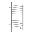 thumbnail image 2 of Ancona Argenta 10-bar wall mounted towel warmer with integrated timer, polished stainless steel, 2 of 4