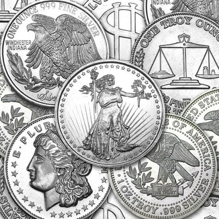1 oz Silver Round - Secondary Market