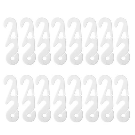 

200PCS S Shape Anti-tightening Ear Mask Hook Practical Mask Strap Adjustment Belt Anti-earache Ear Hook (White)
