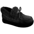 thumbnail image 2 of Qarigey Botas planas de moda informal para mujer, zapatos cálidos de invierno, botas planas de gamuza para la nieve, zapatos de plataforma mocasines Calzado Numero 3 Qarigey AP007081-03, 2 of 6