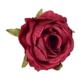 thumbnail image 5 of Artificial Single Rose with Realistic Appearance, Faux Floral Decoration for Home Wedding Events Dressing Wear, No Maintenance Required Long Lasting DIY Gift, 1Pc, Multicolor(White,2.7x2.7"), 5 of 6