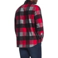 thumbnail image 2 of Chaps Mens Long Sleeve Microfleece Plaid Shirt, 2 of 2