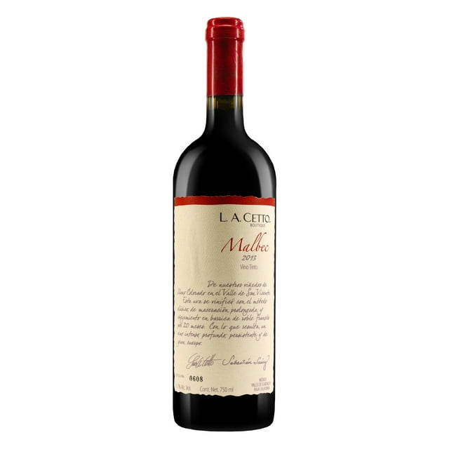 Vino Tinto L.A. Cetto Boutique Malbec 750 ml