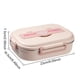 thumbnail image 2 of Box Lunch Bento Wdftyju Acero Inoxidable Apto para Microondas, 2 of 9