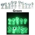 thumbnail image 3 of 10pcs Elfos Luminosos Mini Figuras Brillan en Los Oscuro (luz) Verde, 3 of 7