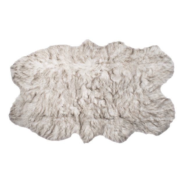Luxe Gordon Tapis en Fausse Peau de Mouton / 4'x6'