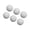 White, variant on YongCo 6pack Textured Table Soccer Balls Nonslip Matte Surfaces Foosball Balls for Table Soccer Game with Enhancing Grip