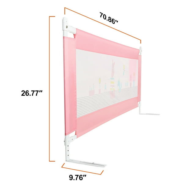 Bed Rail, Safety Guardrail Supports Vertical Lifting for Toddlers