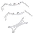thumbnail image 1 of Milaget Landing Gear Skid + Protective Gimbal Guard For 4 Pro Part - White, 1 of 8