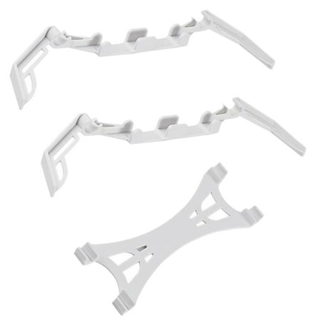 Landing Gear Skid and Camera Gimbal Guard for DIY Parts Accessory White