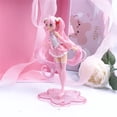 thumbnail image 4 of Japón Anime 14,5 cm lindo Rosa Sakura fantasma PVC figuras de acción chicas kawaii modelo decoración del hogar juguete de colección regalo de Navidad, 4 of 4